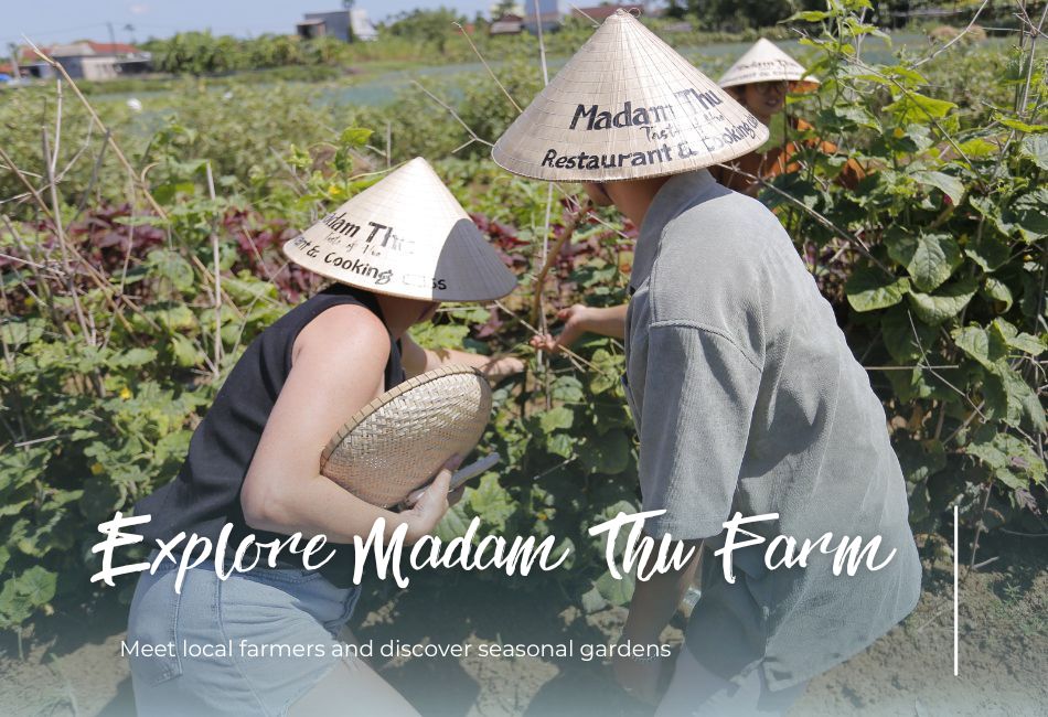 Hue Kite Making Tour: Harvest Fresh Vegetables