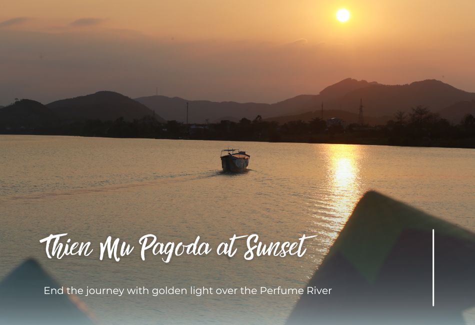 Hue Sunset Tour: Hidden Nature, Scenic Views & Thien Mu Pagoda