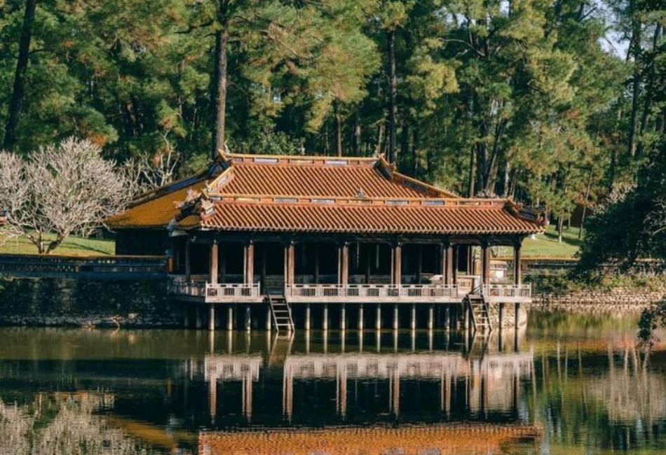 Discover the peaceful royal retreat of Emperor Tu Duc surrounded by gardens, lakes and timeless architecture.