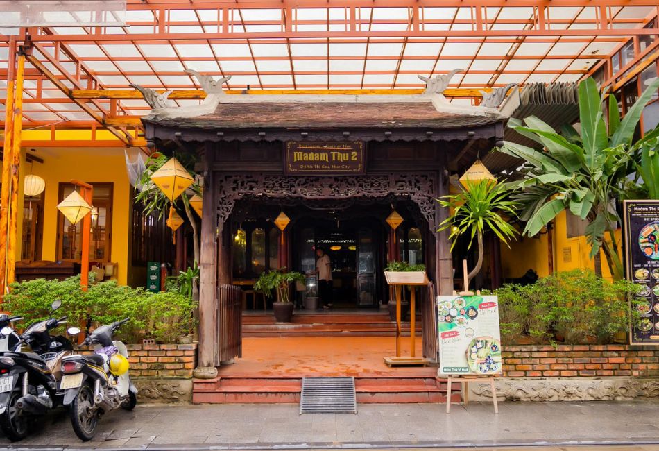 hue royal cuisine at Madam Thu Restaurant